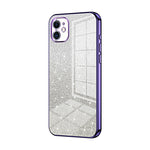 Gradient Glitter Powder Electroplated Phone Case, For iPhone 11 Pro Max, For iPhone 11, For iPhone 11 Pro, For iPhone X / XS, For iPhone XR, For iPhone XS Max