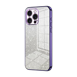 Gradient Glitter Powder Electroplated Phone Case, For iPhone 17e / 16e, For iPhone 17 Pro Max, For iPhone 17 Pro, For iPhone 17, For iPhone Air, For iPhone 16 Pro Max