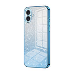 Gradient Glitter Powder Electroplated Phone Case, For iPhone 16 Pro, For iPhone 16 Plus, For iPhone 16, For iPhone 15 Pro Max, For iPhone 15 Pro, For iPhone 15 Plus