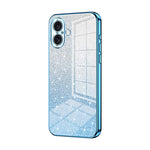 Gradient Glitter Powder Electroplated Phone Case, For iPhone 16 Pro, For iPhone 16 Plus, For iPhone 16, For iPhone 15 Pro Max, For iPhone 15 Pro, For iPhone 15 Plus