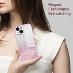 Gradient Glitter Powder Electroplated Phone Case, For iPhone 16 Pro, For iPhone 16 Plus, For iPhone 16, For iPhone 15 Pro Max, For iPhone 15 Pro, For iPhone 15 Plus