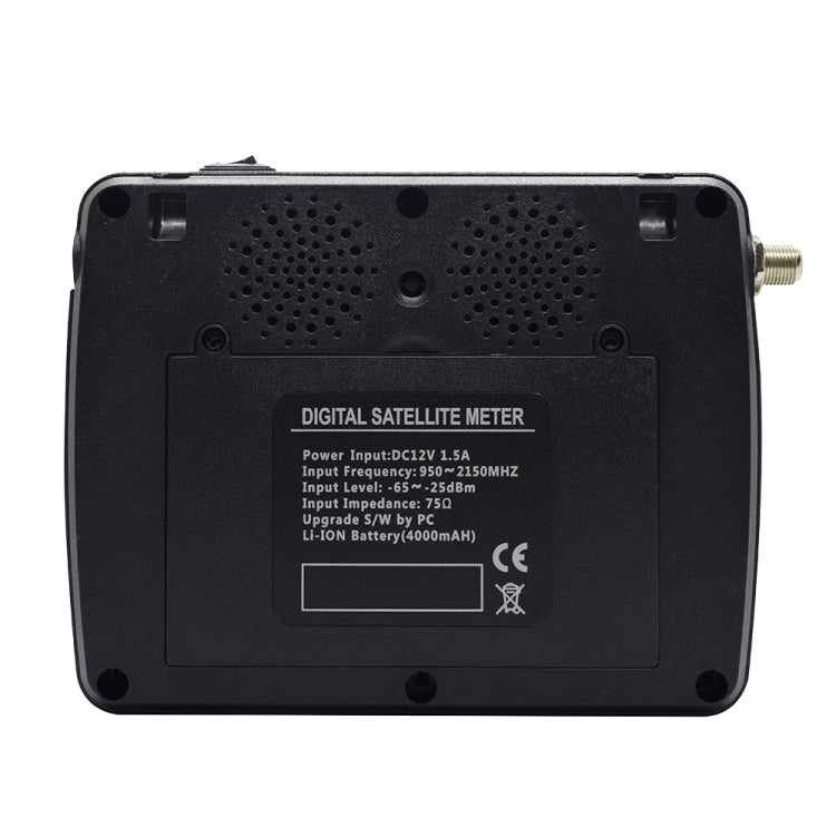 جهاز قياس إشارة الأقمار الصناعية الرقمي iBRAVEBOX V10 Finder Max بشاشة 4.3 بوصة، يدعم DVB-S/S2/S2X، قابس الاتحاد الأوروبي، الولايات المتحدة، المملكة المتحدة، أستراليا