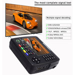 جهاز قياس إشارة الأقمار الصناعية الرقمي iBRAVEBOX V10 Finder Max بشاشة 4.3 بوصة، يدعم DVB-S/S2/S2X، قابس الاتحاد الأوروبي، الولايات المتحدة، المملكة المتحدة، أستراليا