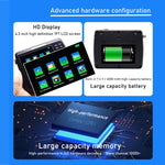 جهاز قياس إشارة الأقمار الصناعية الرقمي iBRAVEBOX V10 Finder Max بشاشة 4.3 بوصة، يدعم DVB-S/S2/S2X، قابس الاتحاد الأوروبي، الولايات المتحدة، المملكة المتحدة، أستراليا