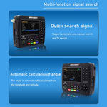 جهاز قياس إشارة الأقمار الصناعية الرقمي iBRAVEBOX V10 Finder Max بشاشة 4.3 بوصة، يدعم DVB-S/S2/S2X، قابس الاتحاد الأوروبي، الولايات المتحدة، المملكة المتحدة، أستراليا