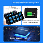 جهاز قياس إشارة الأقمار الصناعية الرقمي iBRAVEBOX V10 Finder Pro بشاشة 4.3 بوصة، يدعم DVB-S/S2/S2X/T/T2/C، قابس الاتحاد الأوروبي، الولايات المتحدة، المملكة المتحدة، أستراليا