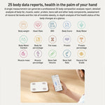 Original Xiaomi Mijia Smart Home Body Fat Scale S400 BT5.0 LED Display Dual Frequency Measurement, Body Fat Scale S400