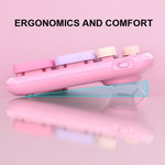 AULA AC306 104 Keys Retro Wireless Keyboard + Mouse Combo Set