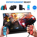 15.6 inch HDR 1080P IPS Screen Portable Monitor, 15.6 inch 1080P