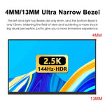 18 inch HDR 2560x1600P IPS Screen Portable Monitor, 18 inch 2.5K