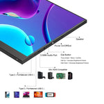 18 inch HDR 2560x1600P IPS Screen Portable Monitor, 18 inch 2.5K