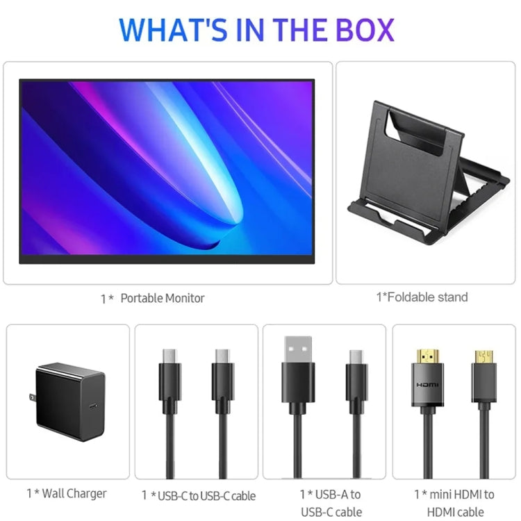 18 inch HDR 2560x1600P IPS Screen Portable Monitor, 18 inch 2.5K