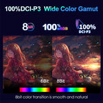 18 inch HDR 2560x1600P IPS Screen Portable Monitor, 18 inch 2.5K