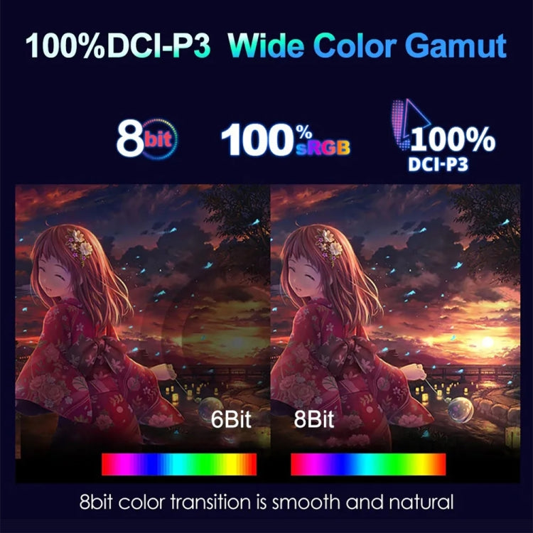 18 inch HDR 2560x1600P IPS Screen Portable Monitor, 18 inch 2.5K