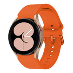 Colorful Buckle Silicone Sport Watch Band, For Samsung Galaxy Watch 6 / 6 Classic