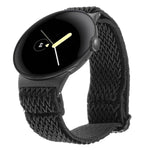20mm Wave Braided Nylon Watch Band, For Google Pixel Watch 4 / 3 / 2 / 1 41mm