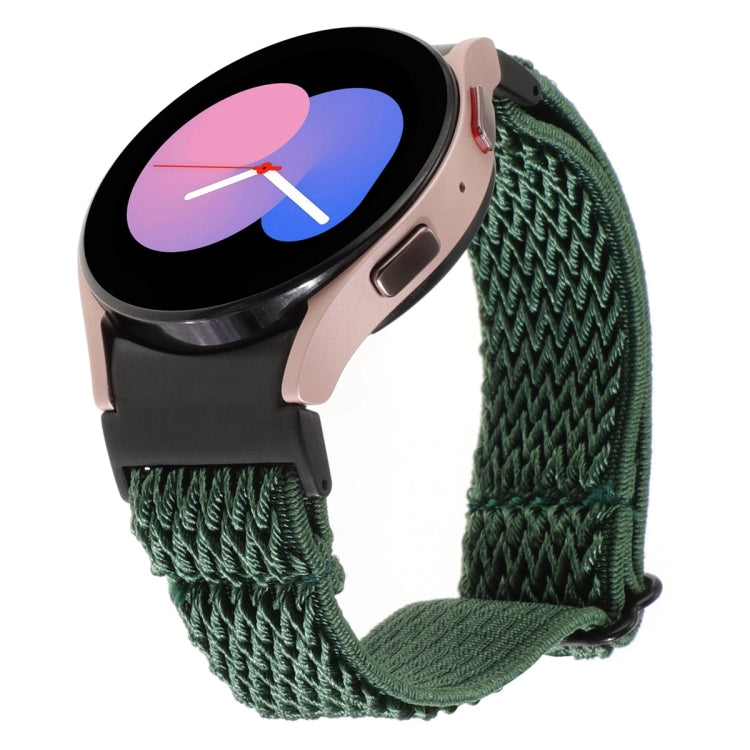Wave Braided Nylon Watch Band, For Samsung Galaxy Watch6/6 Classic/5/5 Pro