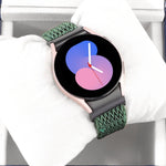 Wave Braided Nylon Watch Band, For Samsung Galaxy Watch6/6 Classic/5/5 Pro