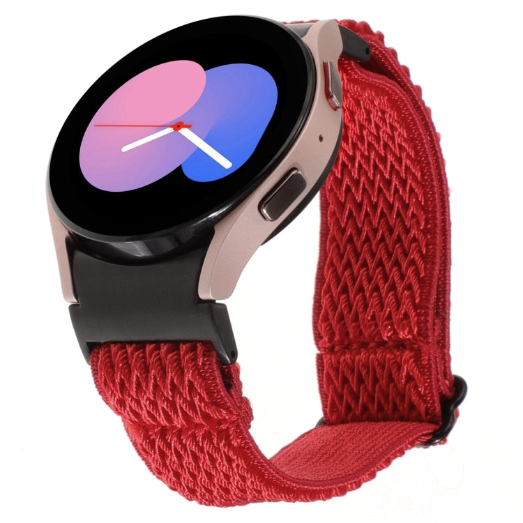 Wave Braided Nylon Watch Band, For Samsung Galaxy Watch6/6 Classic/5/5 Pro
