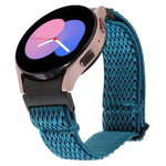 Wave Braided Nylon Watch Band, For Samsung Galaxy Watch6/6 Classic/5/5 Pro