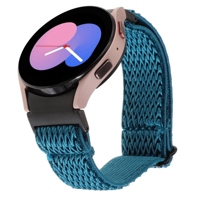 Wave Braided Nylon Watch Band, For Samsung Galaxy Watch6/6 Classic/5/5 Pro