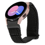 Wave Braided Nylon Watch Band, For Samsung Galaxy Watch6/6 Classic/5/5 Pro