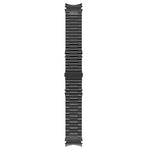 Button Style Three-bead Metal Watch Band, For Samsung Galaxy Watch6/6 Classic/5/5 Pro