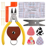 Guitar Repair Tool Set, File Wrench, Chord Cut And Winder, Frets Polishing, Guitar Repair Kit