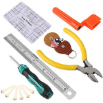 Guitar Repair Tool Set, File Wrench, Chord Cut And Winder, Frets Polishing, Guitar Repair Kit