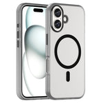 MagSafe Frosted Translucent TPU + PC Full Coverage Phone Case, For iPhone 16 Pro, For iPhone 16 Plus, For iPhone 16, For iPhone 15 Pro Max, For iPhone 15 Pro