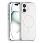 MagSafe Frosted Translucent TPU + PC Full Coverage Phone Case, For iPhone 16 Pro, For iPhone 16 Plus, For iPhone 16, For iPhone 15 Pro Max, For iPhone 15 Pro