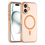 MagSafe Frosted Translucent TPU + PC Full Coverage Phone Case, For iPhone 16 Pro, For iPhone 16 Plus, For iPhone 16, For iPhone 15 Pro Max, For iPhone 15 Pro