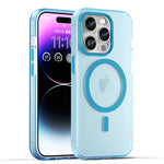 MagSafe Frosted Translucent TPU + PC Full Coverage Phone Case, For iPhone 16 Pro, For iPhone 16 Plus, For iPhone 16, For iPhone 15 Pro Max, For iPhone 15 Pro