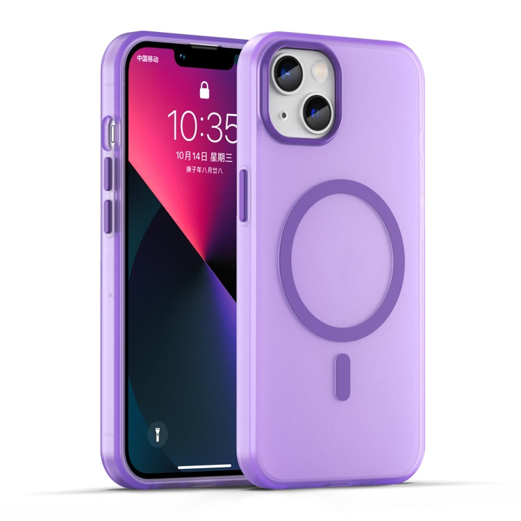 MagSafe Frosted Translucent TPU + PC Full Coverage Phone Case, For iPhone 14 Pro Max, For iPhone SE 2022 / 2020 / 8, For iPhone 13 Pro Max, For iPhone 13 Pro, For iPhone 13