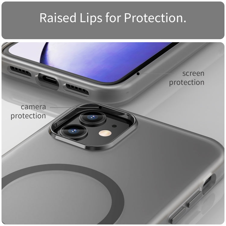 MagSafe Frosted Translucent TPU + PC Full Coverage Phone Case, For iPhone 12, For iPhone 12 Pro Max, For iPhone 12 Pro, For iPhone 11 Pro Max, For iPhone 11