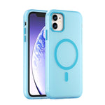 MagSafe Frosted Translucent TPU + PC Full Coverage Phone Case, For iPhone 12, For iPhone 12 Pro Max, For iPhone 12 Pro, For iPhone 11 Pro Max, For iPhone 11