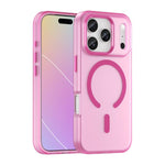 MagSafe Frosted Translucent TPU + PC Full Coverage Phone Case, For iPhone 17e / 16e, For iPhone 17 Pro Max, For iPhone 17 Pro, For iPhone 17, For iPhone Air, For iPhone 16 Pro Max