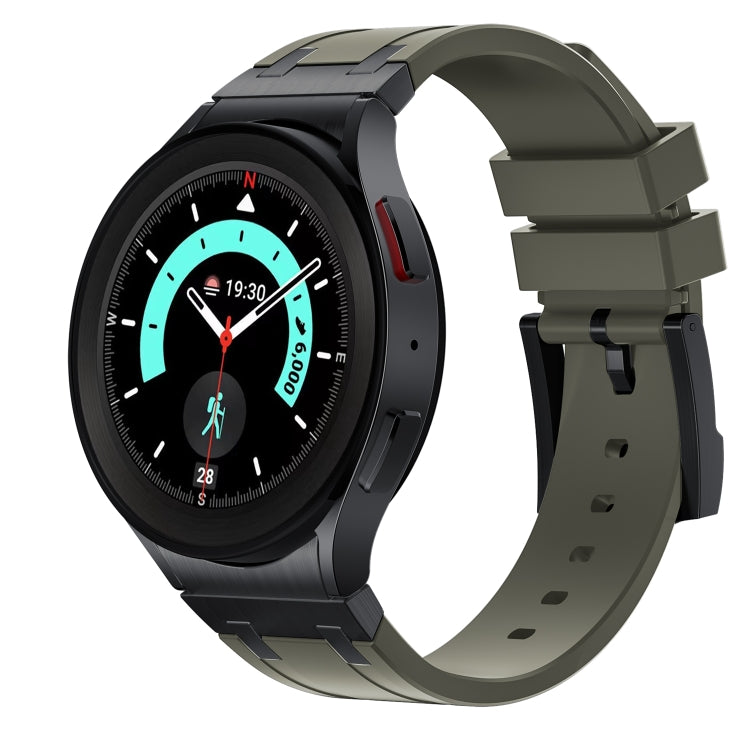 سوار ساعة سيليكون سائل من سلسلة AP، لساعات Samsung Galaxy Watch 4 / 5 / 6