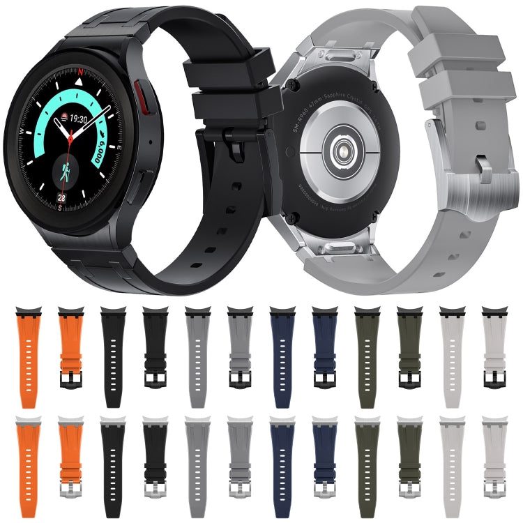 سوار ساعة سيليكون سائل من سلسلة AP، لساعات Samsung Galaxy Watch 4 / 5 / 6