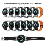 سوار ساعة سيليكون سائل من سلسلة AP، لساعات Samsung Galaxy Watch 4 / 5 / 6