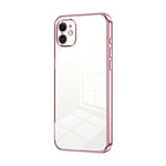 Transparent Plating Fine Hole Phone Case, For iPhone 11 Pro Max, For iPhone 11, For iPhone 11 Pro, For iPhone X / XS, For iPhone XR, For iPhone XS Max