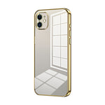 Transparent Plating Fine Hole Phone Case, For iPhone 11 Pro Max, For iPhone 11, For iPhone 11 Pro, For iPhone X / XS, For iPhone XR, For iPhone XS Max