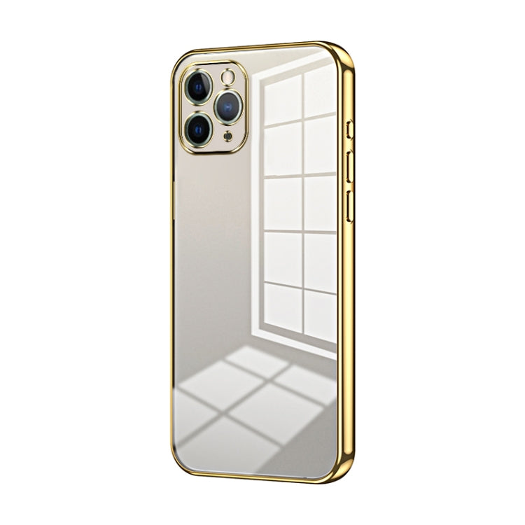 Transparent Plating Fine Hole Phone Case, For iPhone 11 Pro Max, For iPhone 11, For iPhone 11 Pro, For iPhone X / XS, For iPhone XR, For iPhone XS Max