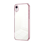 Transparent Plating Fine Hole Phone Case, For iPhone 11 Pro Max, For iPhone 11, For iPhone 11 Pro, For iPhone X / XS, For iPhone XR, For iPhone XS Max
