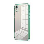 Transparent Plating Fine Hole Phone Case, For iPhone 11 Pro Max, For iPhone 11, For iPhone 11 Pro, For iPhone X / XS, For iPhone XR, For iPhone XS Max