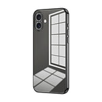 Transparent Plating Fine Hole Phone Case, For iPhone 16 Pro, For iPhone 16 Plus, For iPhone 16, For iPhone 15 Pro Max, For iPhone 15 Pro, For iPhone 15 Plus