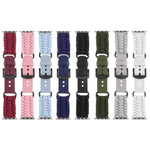 Plain Paracord Genuine Leather Watch Band, For Apple Watch 42mm, For Apple Watch 38mm