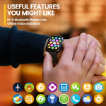 Zeblaze GTS 3 ساعة ذكية مقاومة للماء بمعيار IP68 بمقاس 2.03 بوصة مع مكالمات بلوتوث