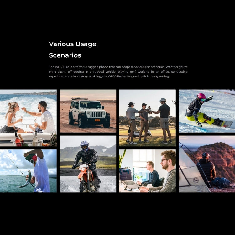 Oukitel WP30 Pro 5G, IP68/IP69K, 108MP Camera, 11000mAh, 6.78 inch + 1.8 inch MediaTek Dimensity 8050 Octa-core 3.0GHz, NFC, OTG, Network: 5G, WP30 Pro 5G 12GB+512GB