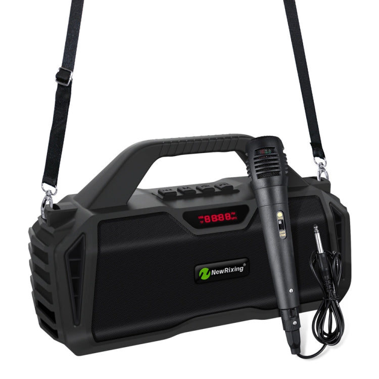 NewRixing NR6011 20W Portable Wireless Bluetooth Speaker TWS Subwoofer, NR6011